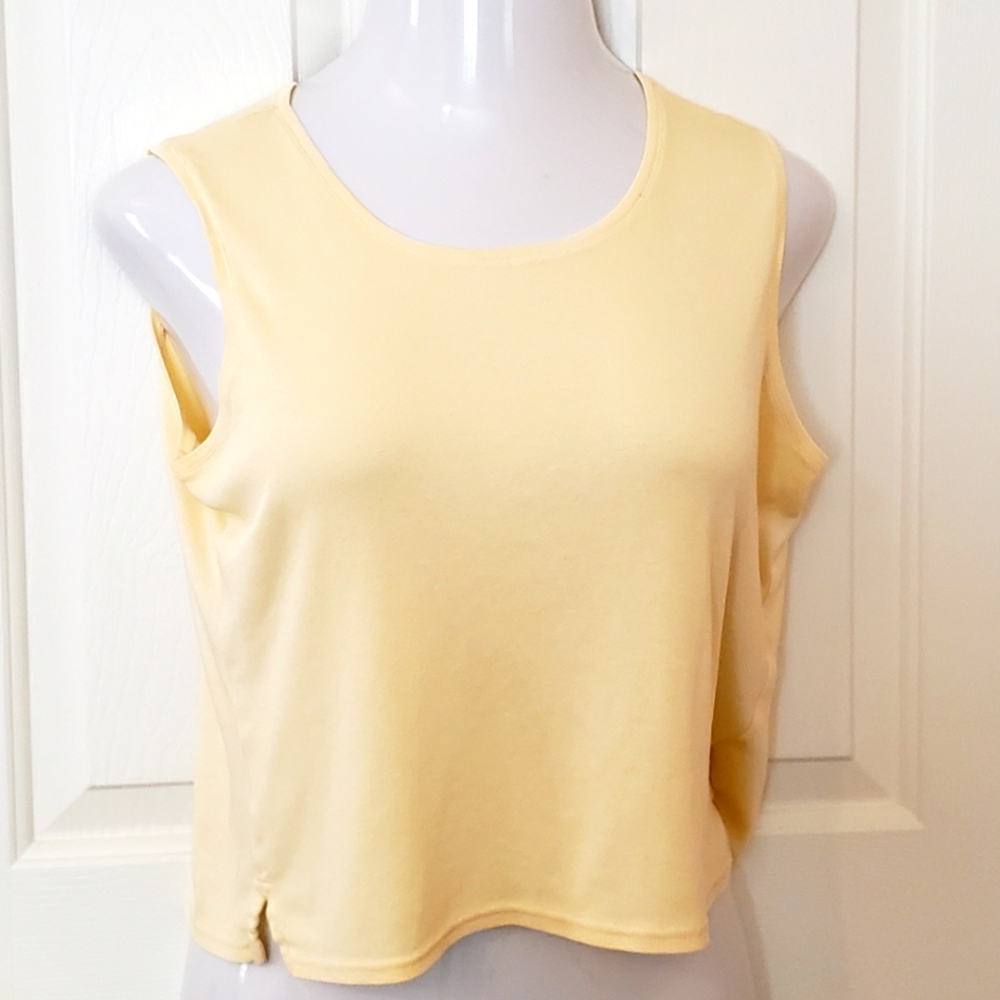 🌷Jeanne Pierre sleeveless tank top L